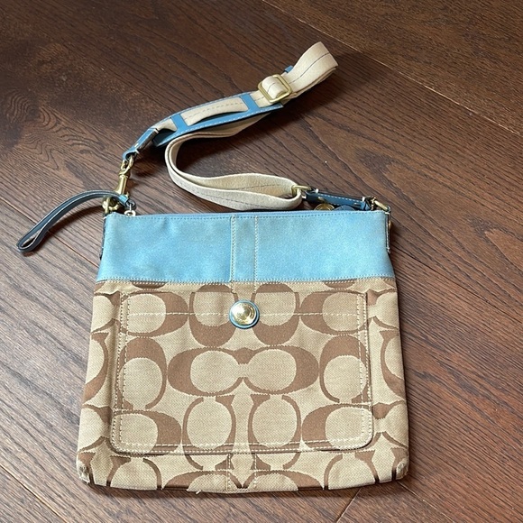 Coach Canvas Crossbody Bag - Picture 1 of 6